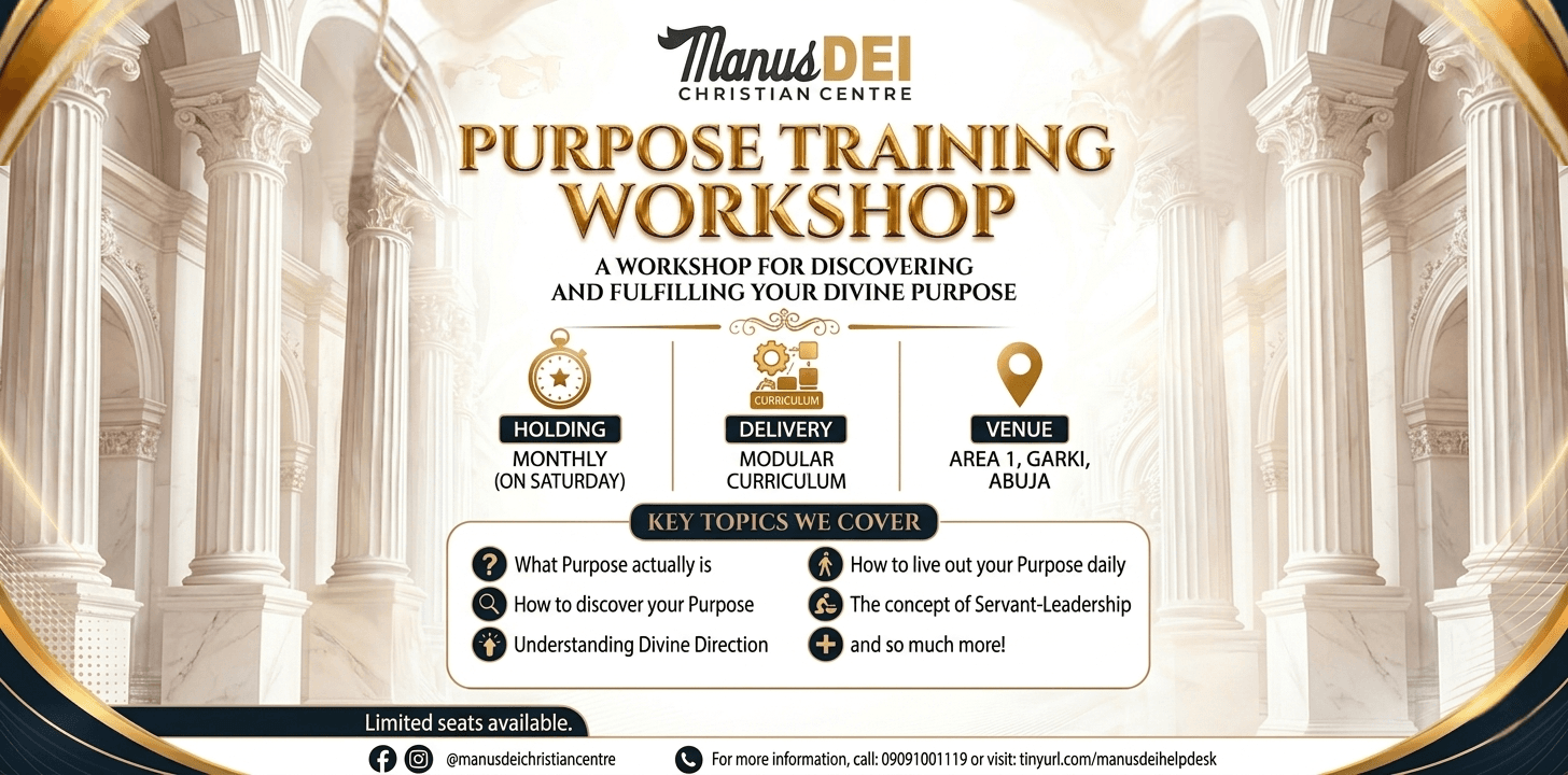 PURPOSE TRAINING WORKSHOP