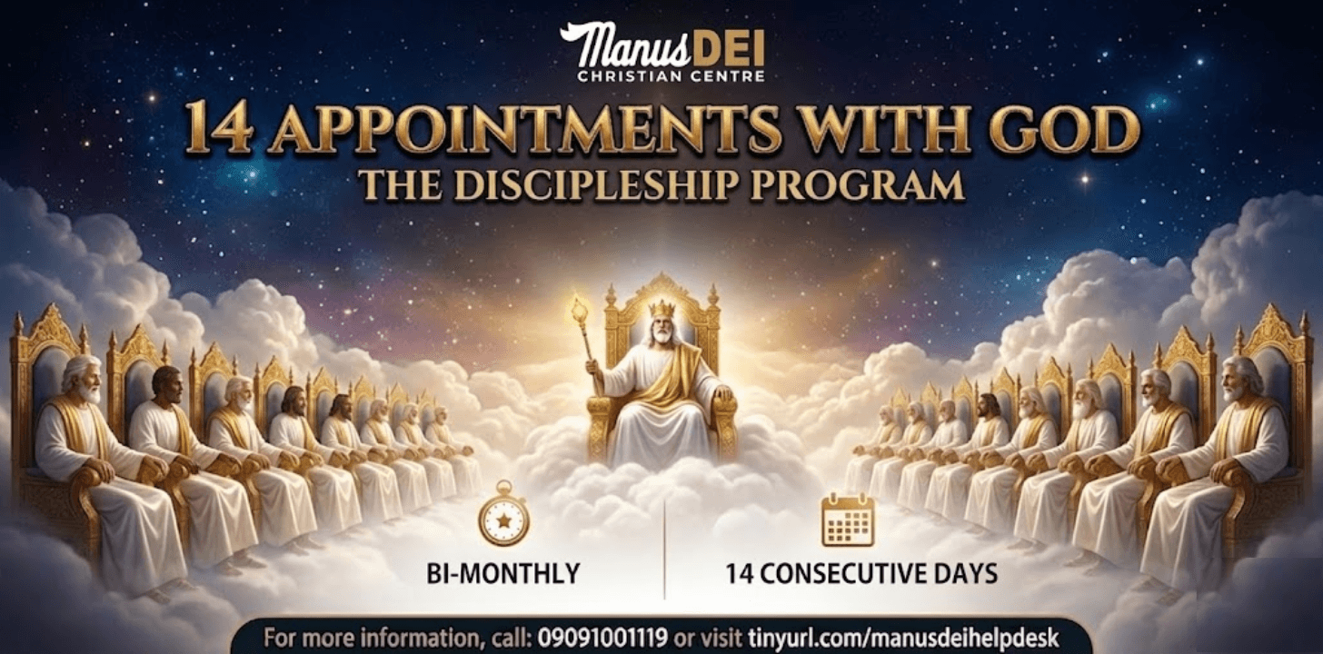 14 APPOINTMENTS WITH GOD