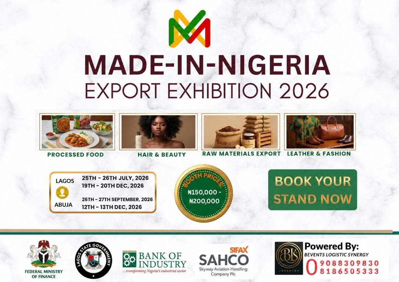 Made-in-Nigeria Export Exhibition 2026