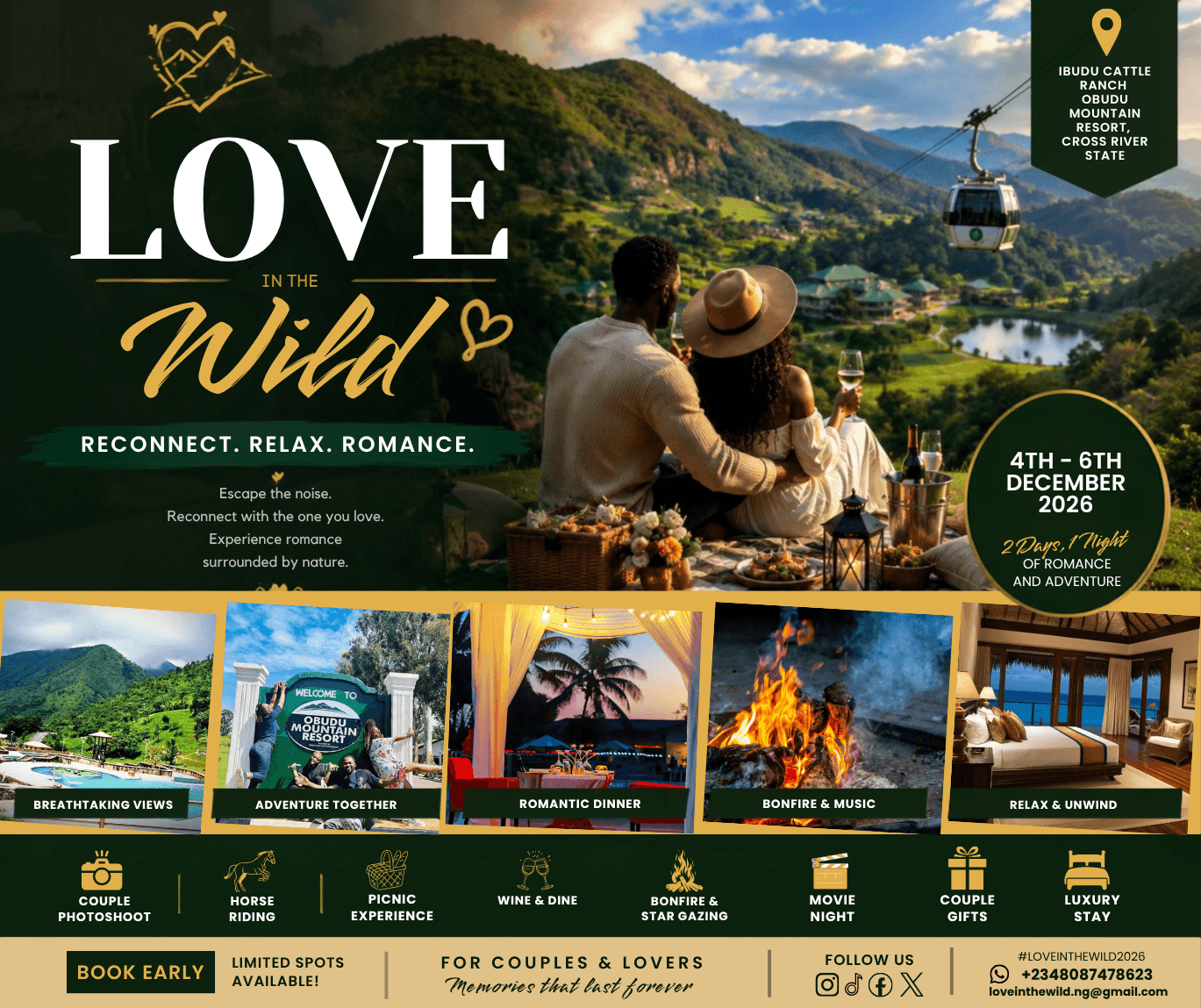 Love in the Wild - Obudu Mountain Resort