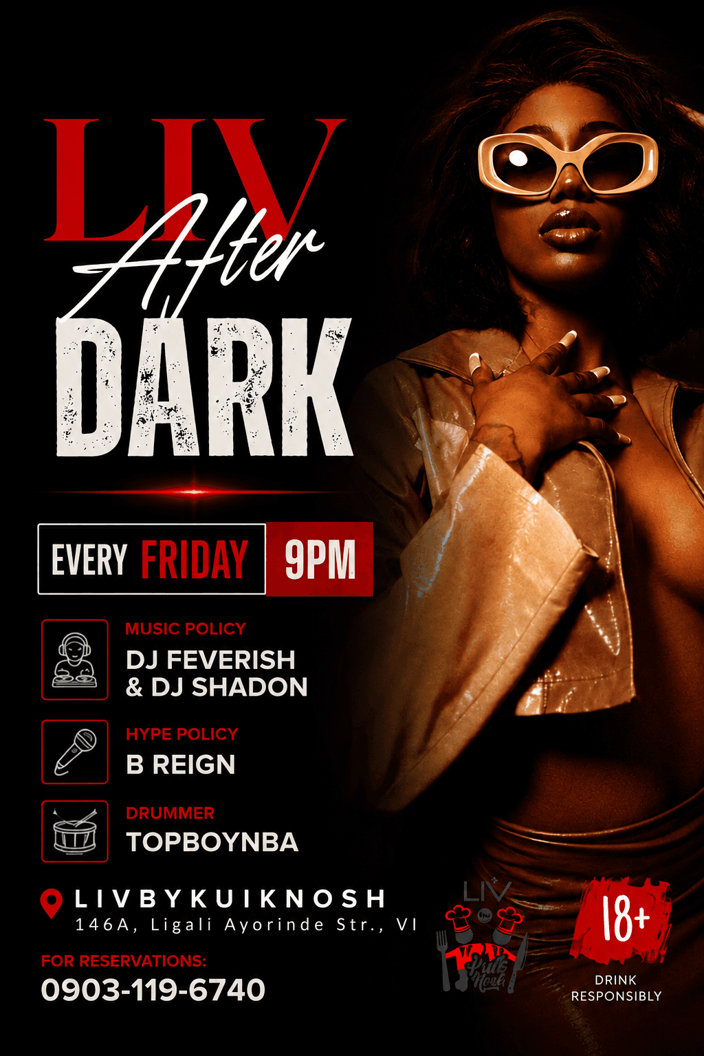 LIVafterDark VI, Lagos.