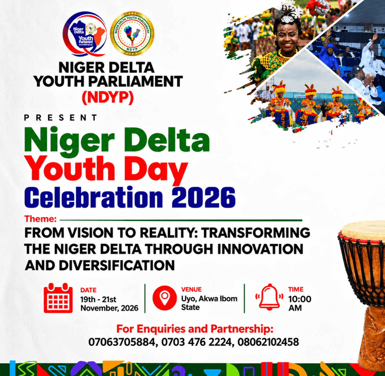 NIGER DELTA YOUTH DAY CELEBRATION 2026