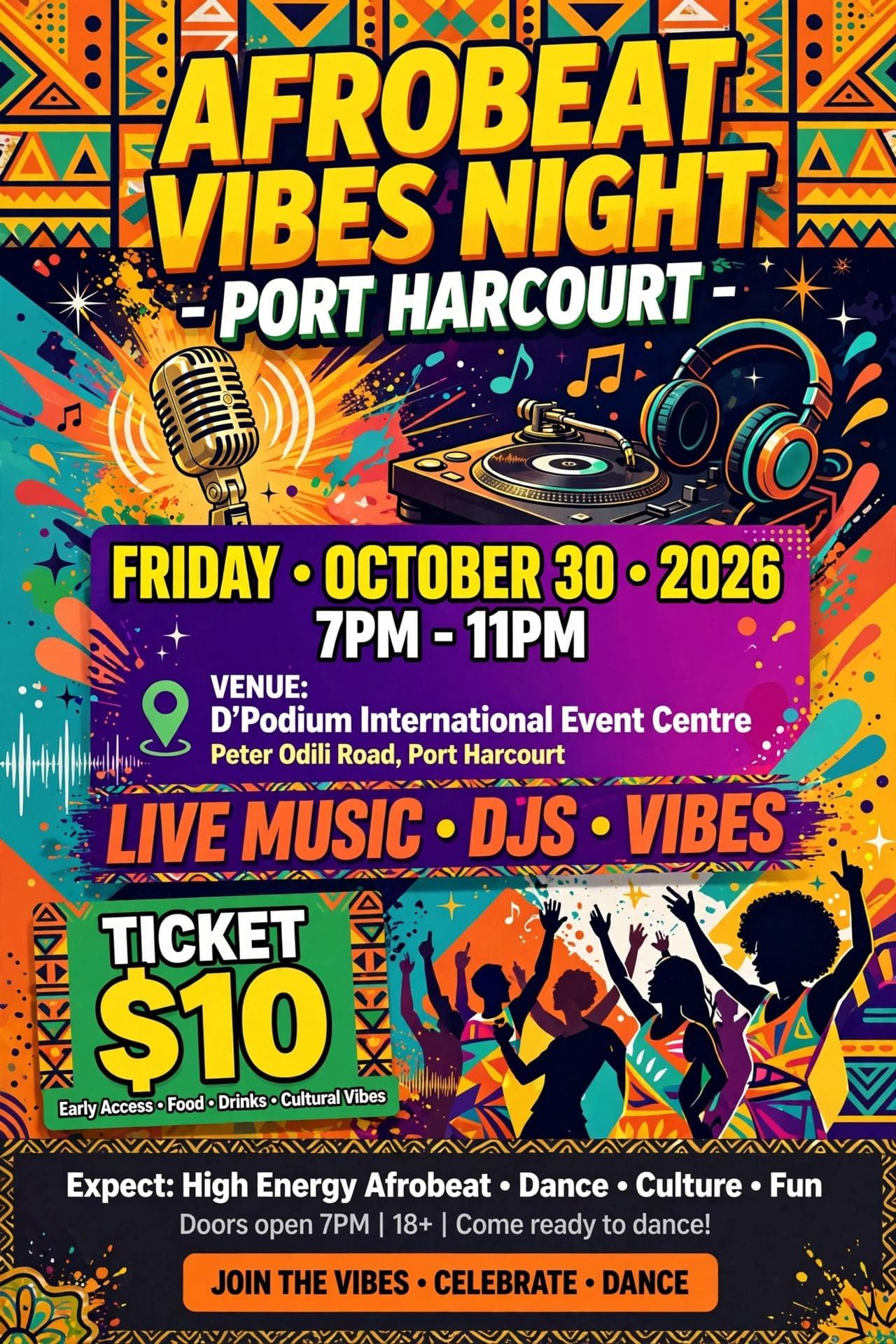 Afrobeat Vibes Night - Port Harcourt