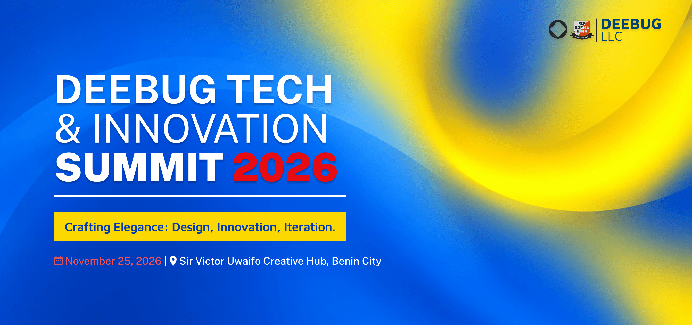 Deebug Tech & Innovation Summit 2026: Crafting Elegance