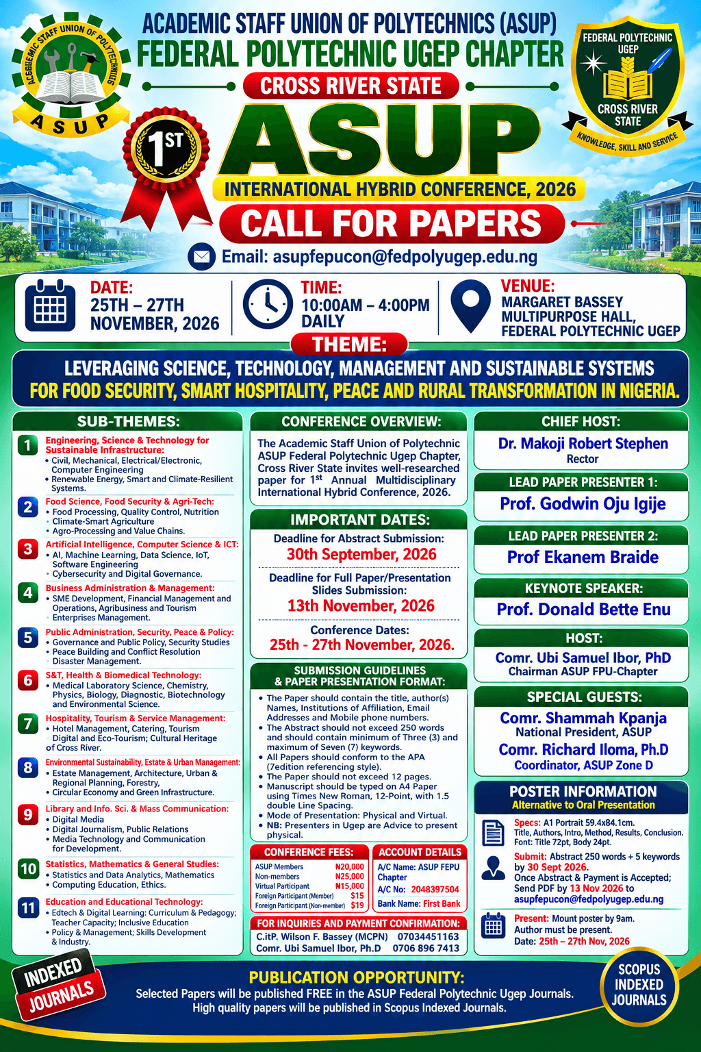 ASUP INTERNATIONAL HYBRID CONFERENCE 2026