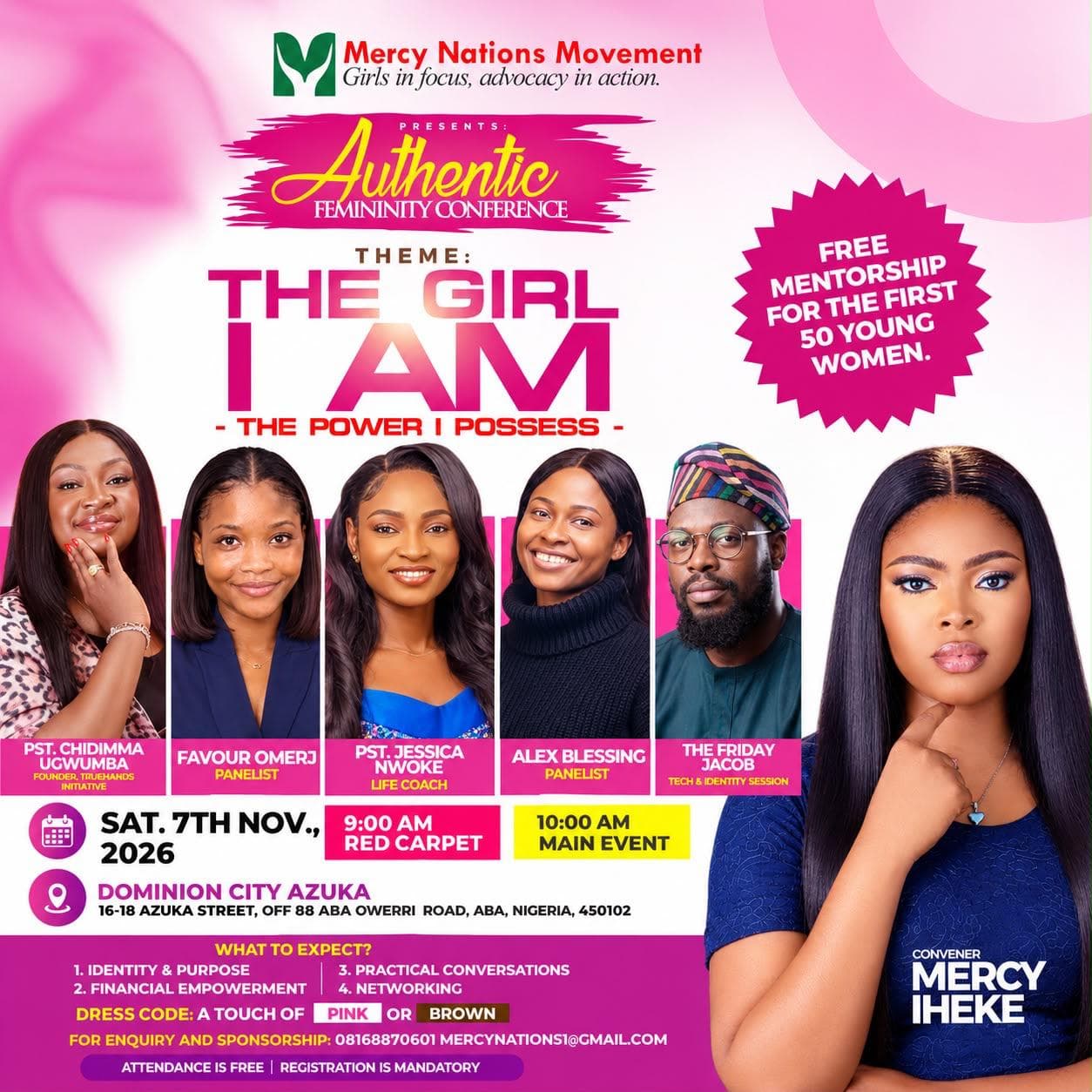 The girl I am: The power I possess