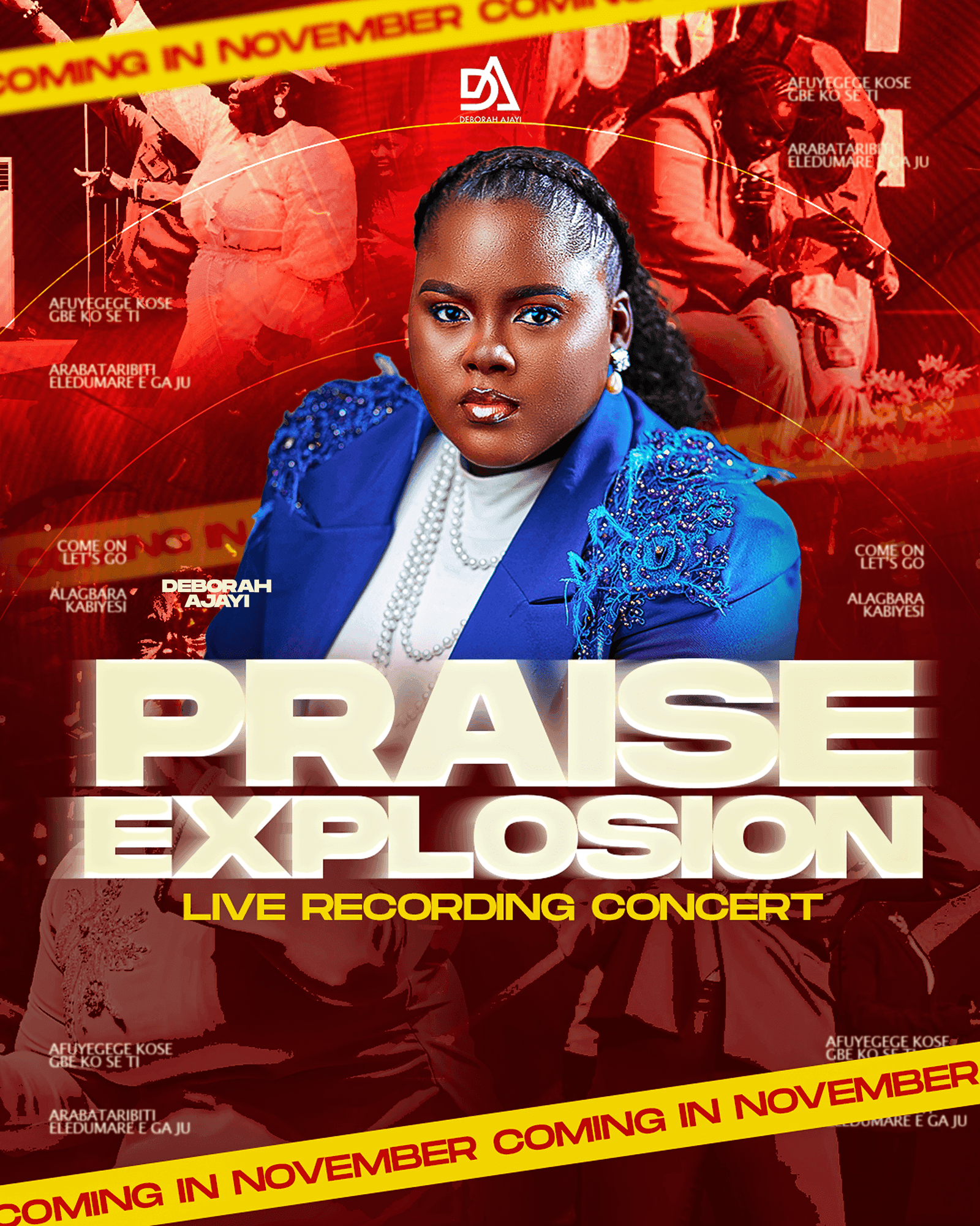 PRAISE EXPLOSION LIVE RECORDING CONCERT WITH DEBORAH AJAYI