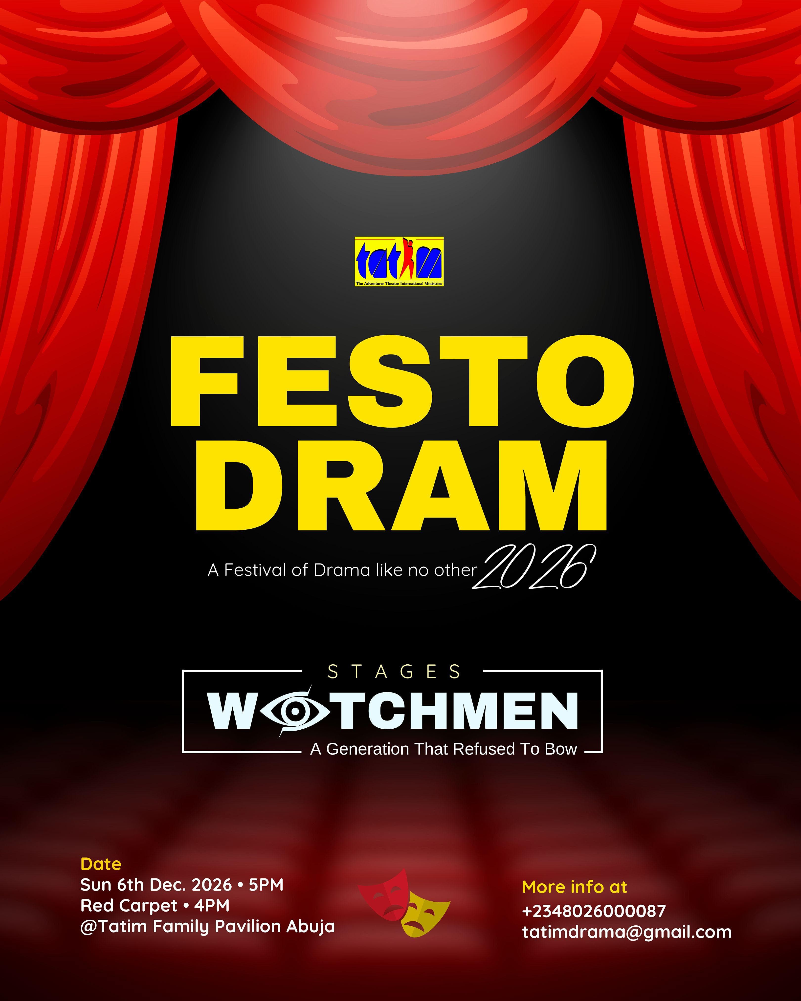 FESTODRAM (A FESTIVAL OF DRAMA LIKE NO OTHER) 2026