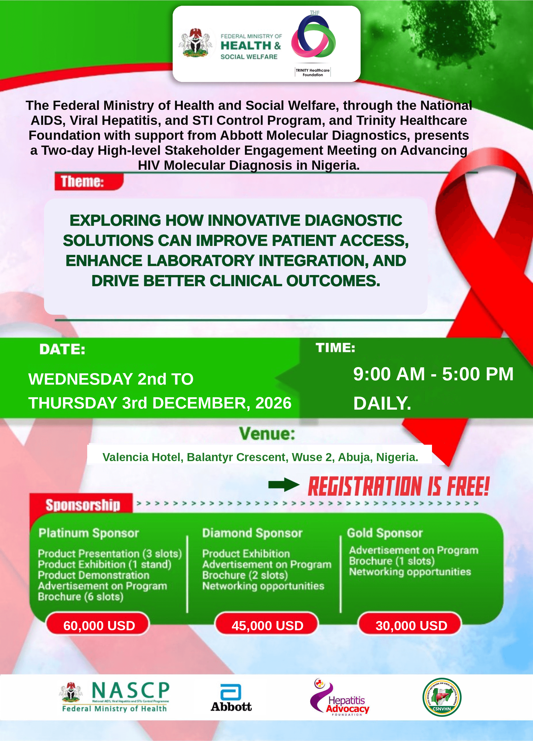 National Stakeholder Meeting on Advancing HIV Molecular Diagnosis in Nigeri