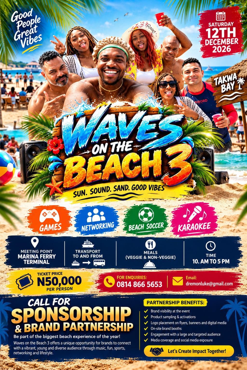 WAVES ON THE BEACH 3