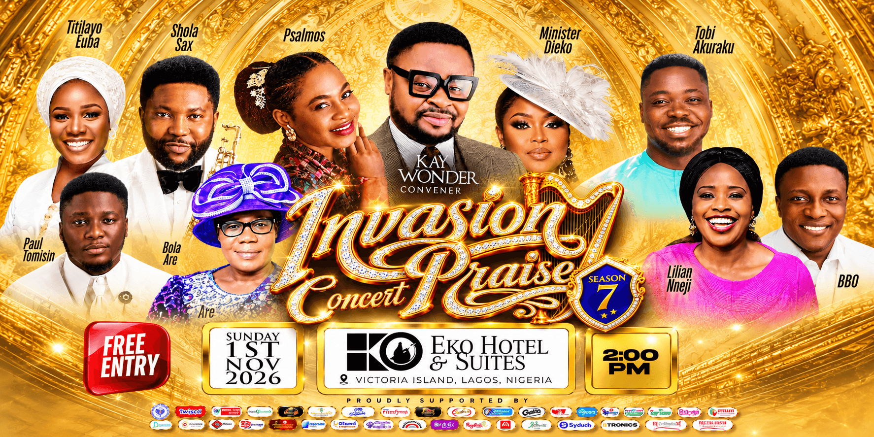 INVASION PRAISE CONCERT