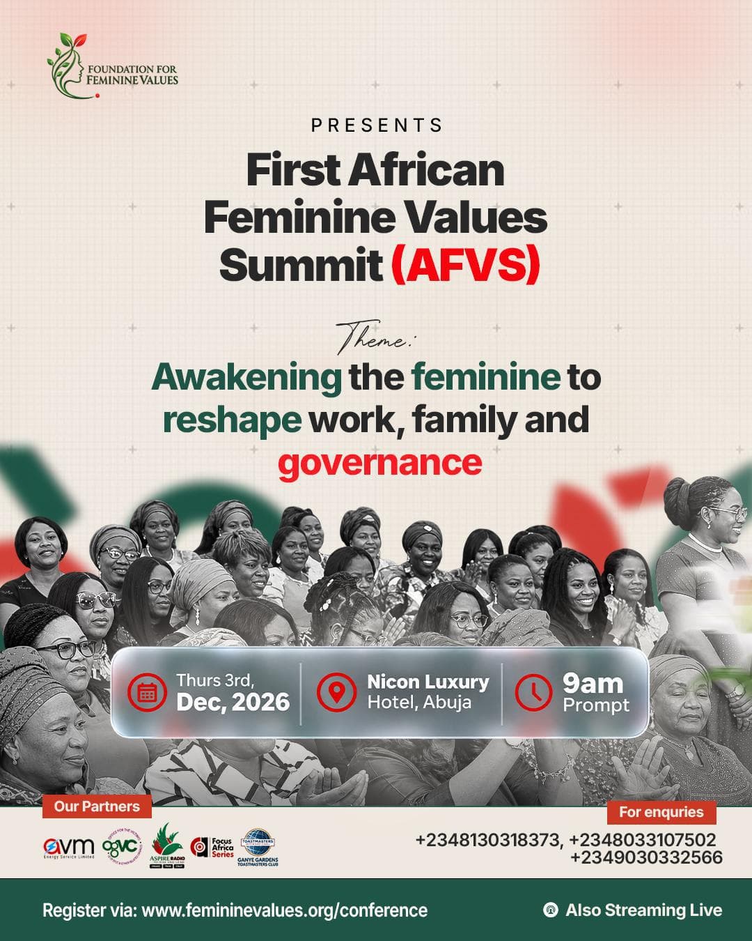 First African Ferminine Values Summit