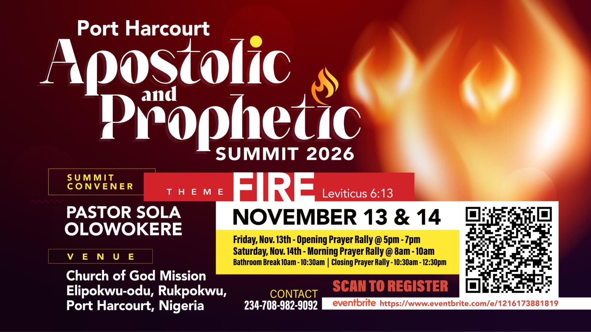 PortHarcourt Apostolic and Prophetic Summit 2026