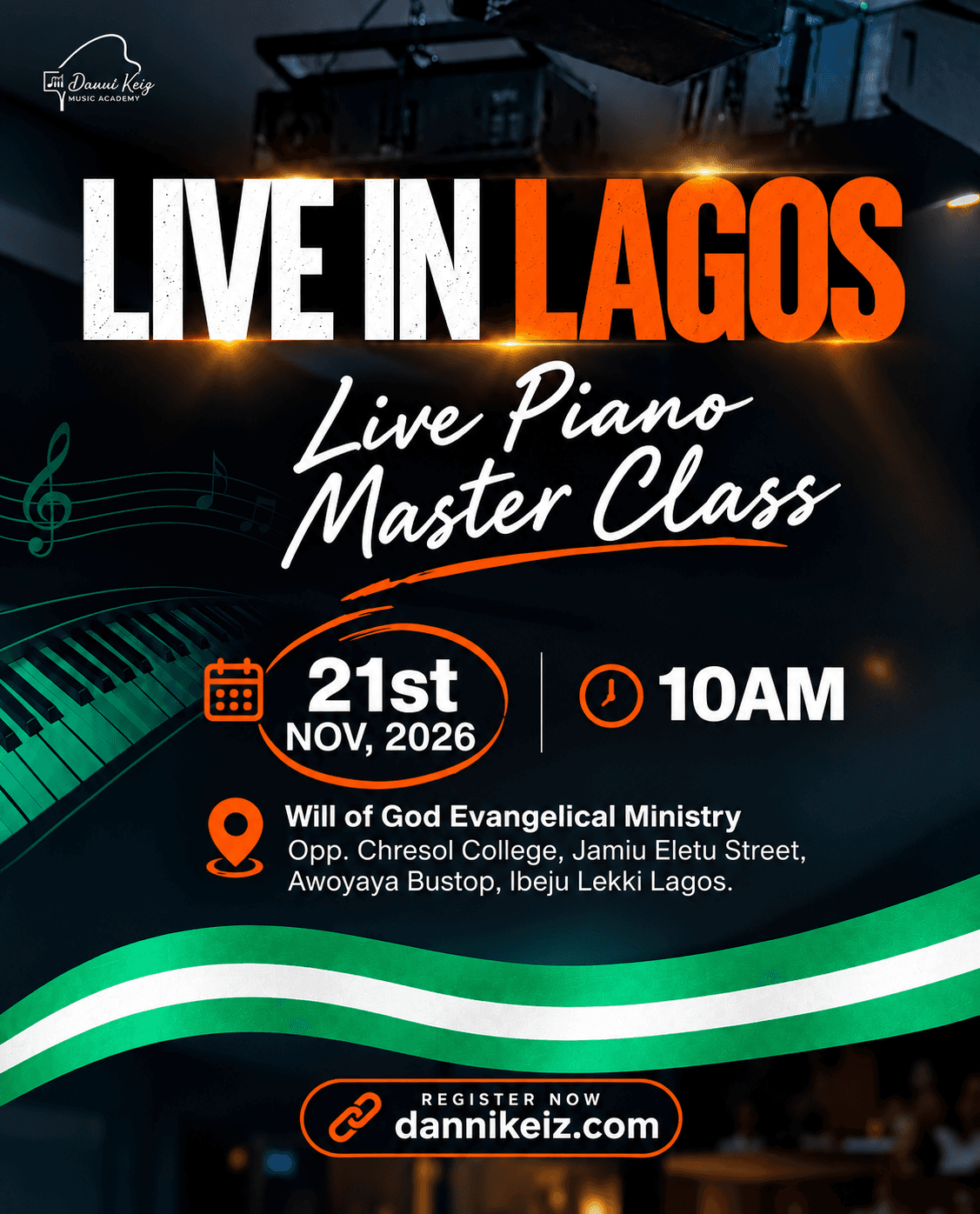 LIVE PIANO MASTER CLASS WITH DANIEL