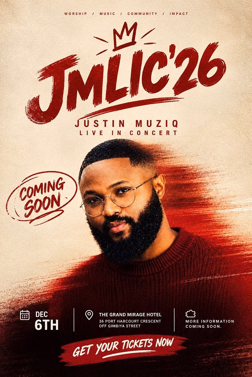 JUSTIN MUZIQ LIVE IN CONCERT