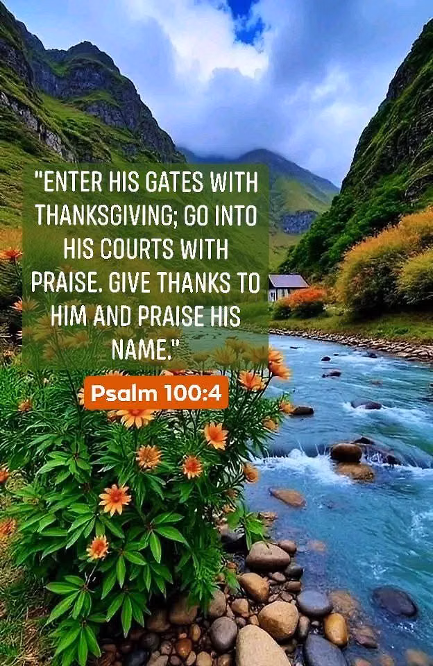 THANKGIVING AND PRAISE.