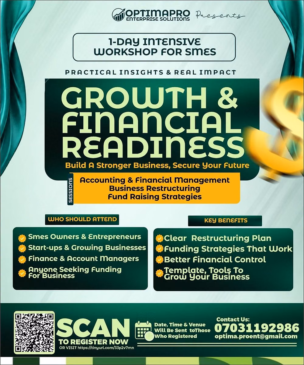 1 Day Intensive Business Workshop