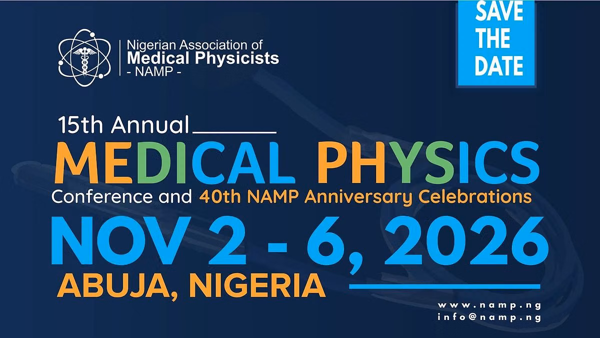 2026 Medical Physics Conference and 40th Anniversary Celebrations