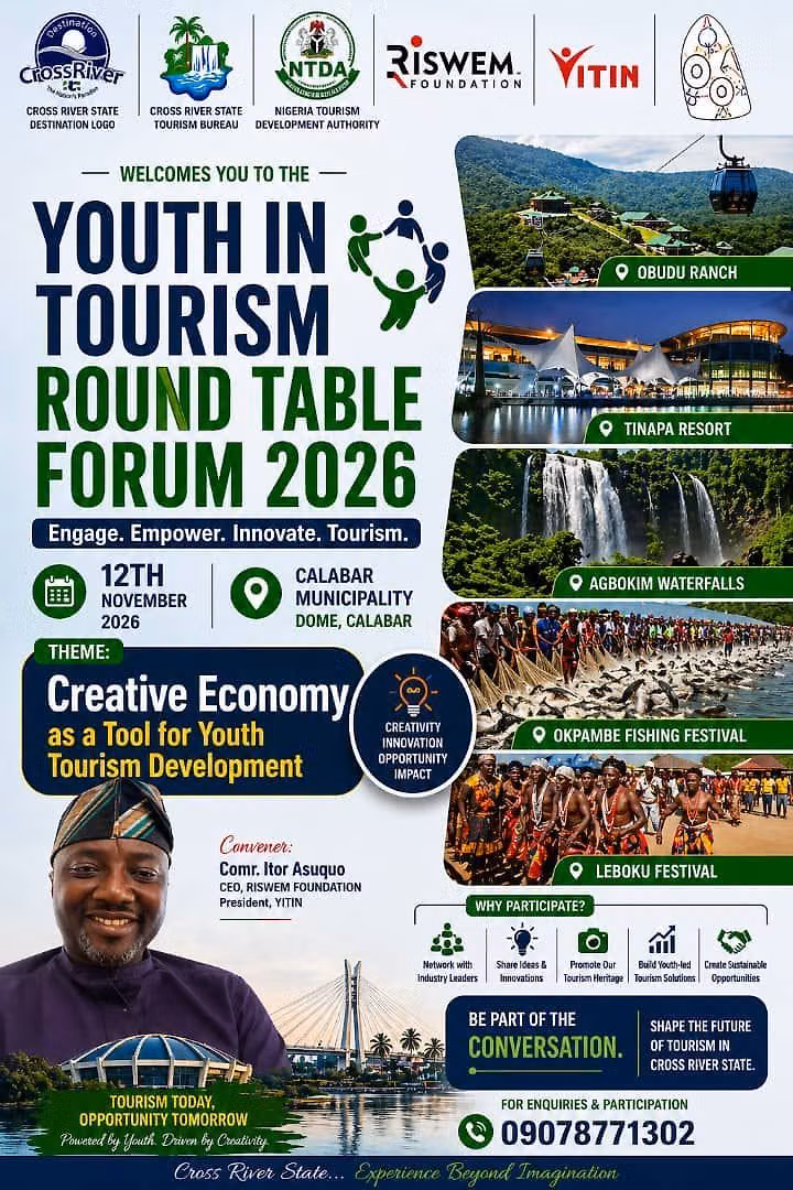 YOUTH IN TOURISM ROUND TABLE FESTIVAL 2026