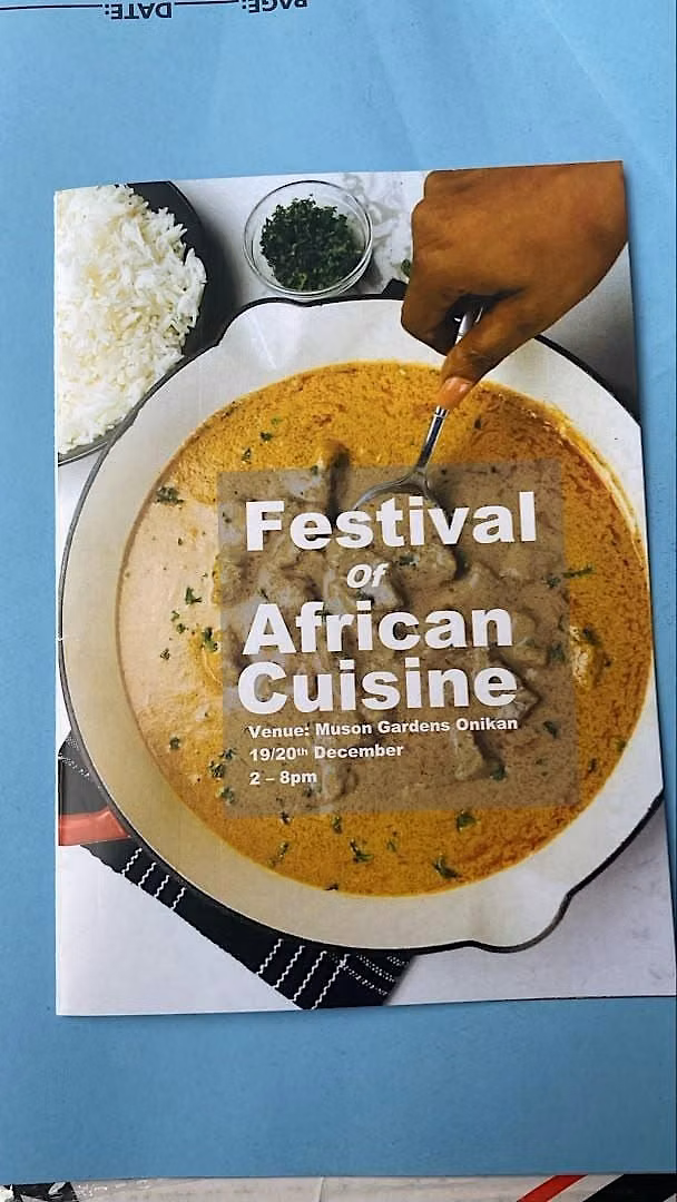 Festival of African Cuisine Lagos edition